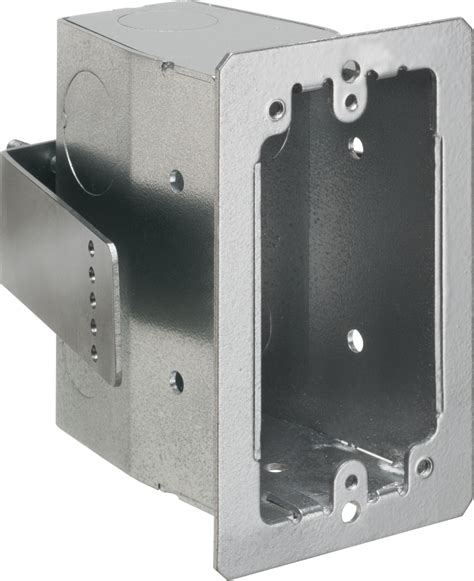 single gang box metal|single gang electrical outlet box.